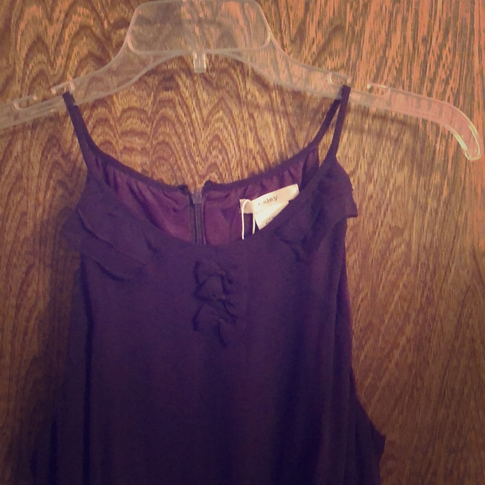 Esley Eggplant colored dress